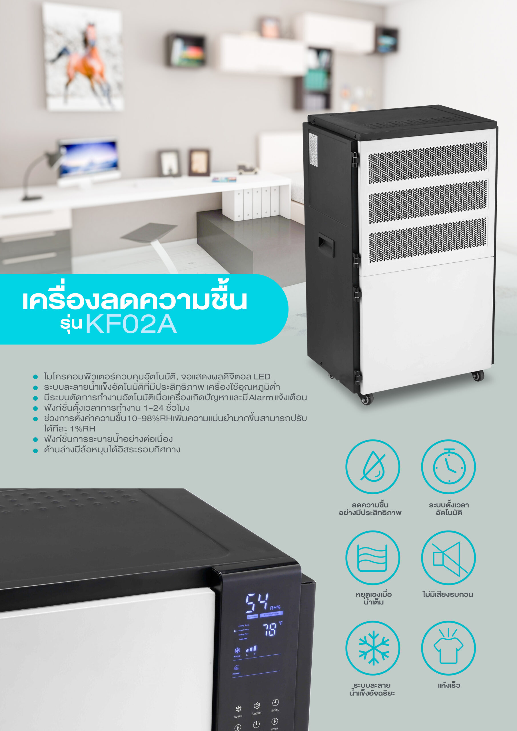 DUO SMART DEHUMIDIFIER – KIU CORP CO.,LTD